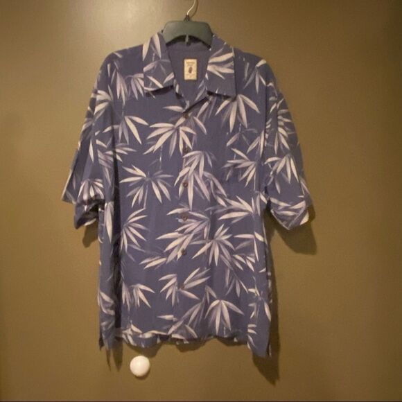 Jamaican Jaxx Silk Hawaiian Shirt Size XL - Picture 2 of 8
